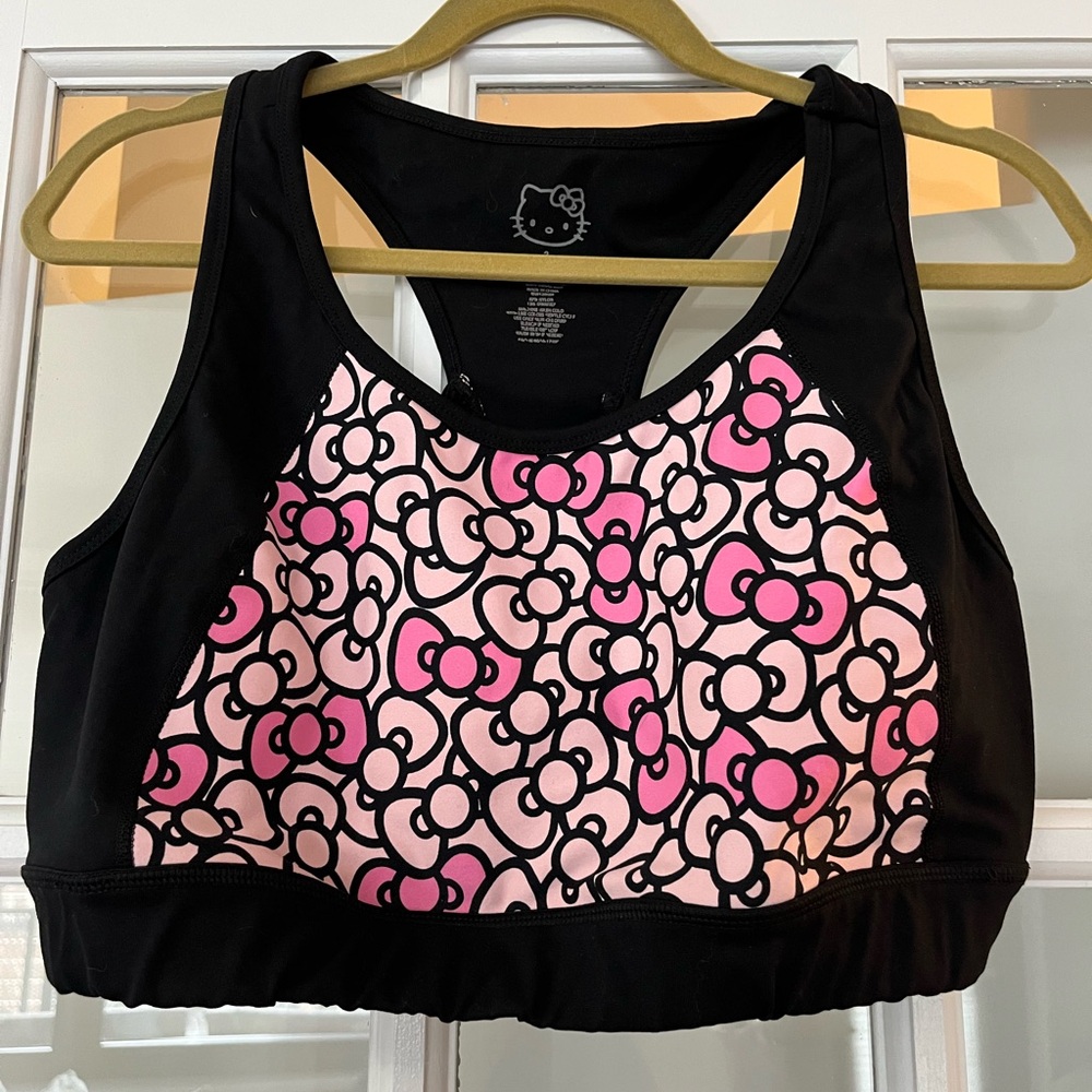 Torrid Hello Kitty Pink Bow Active Sports Bra 2